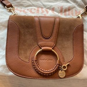 See by Chloe Hana Small Leather & Suede Crossbody